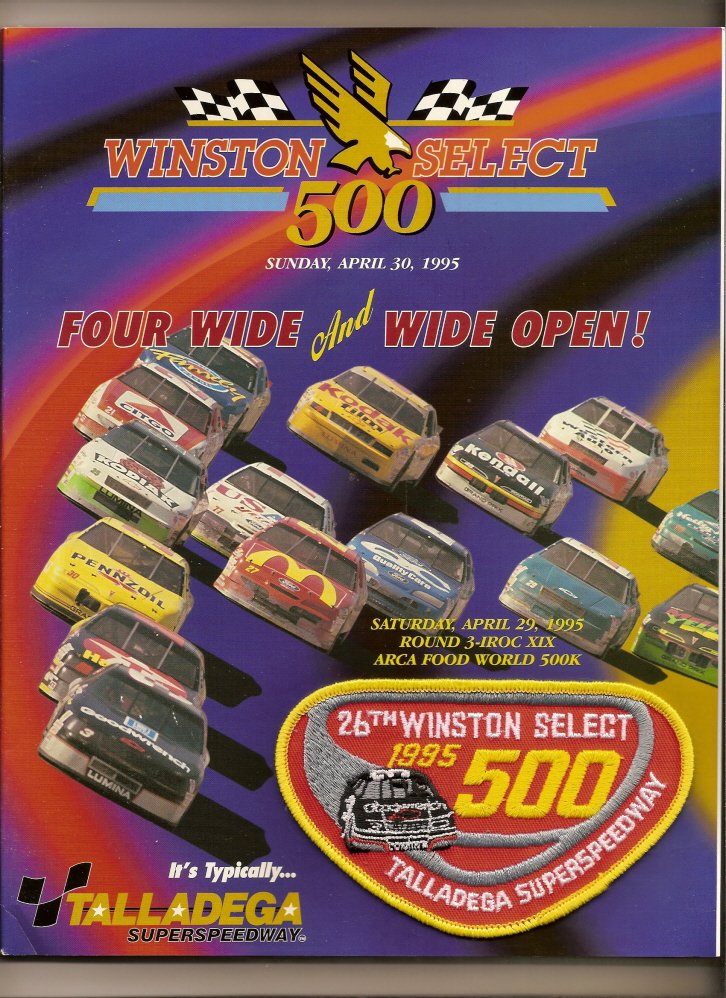 Thumbnail of 1995 Talladega Winston 500 Program
