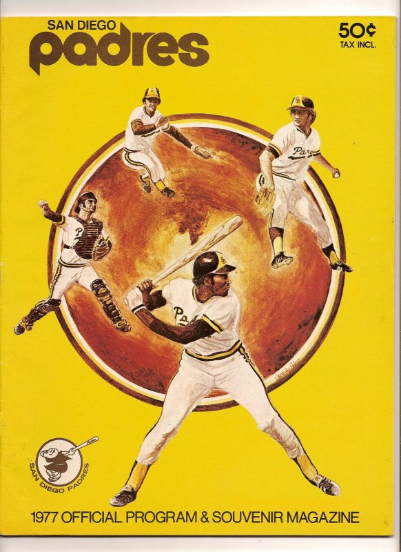 Thumbnail of 1977 Padres Cardinals Official Program
