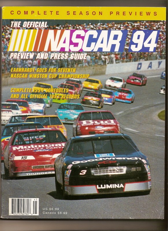 Thumbnail of 1994 Nascar Preview and Press Media Guide