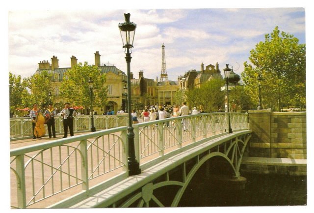 Thumbnail of WALT DISNEY WORLD Postcard France world showcase 4x6 Vintage EPCOT