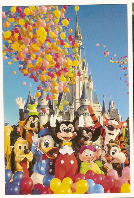 Thumbnail of WALT DISNEY WORLD Postcard Magic Kingdom 4x6 0100 11617 Vintage