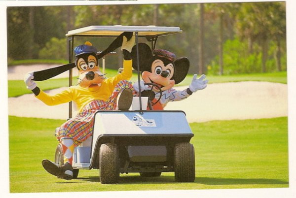 Thumbnail of WALT DISNEY WORLD Postcard WDW Golf 4x6 wdw-11608 Vintage