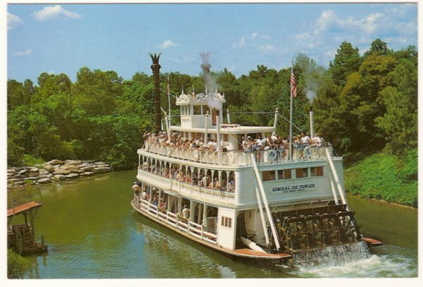 Thumbnail of WALT DISNEY WORLD Postcard Magic Kingdom Liberty Square 4x6 0100-11500 Vintage