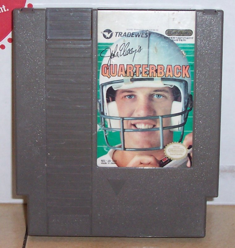Thumbnail of Nintendo JOHN ELWAY QUARTERBACK Video Game NES