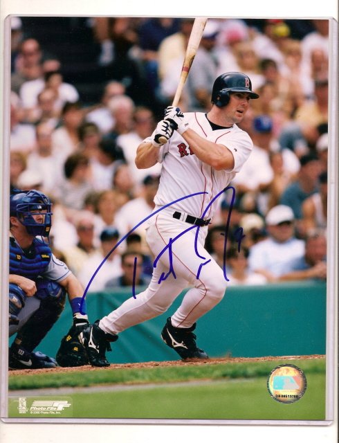 Thumbnail of trot nixon Autographed 8x10 Photo Signed Red Sox Indians