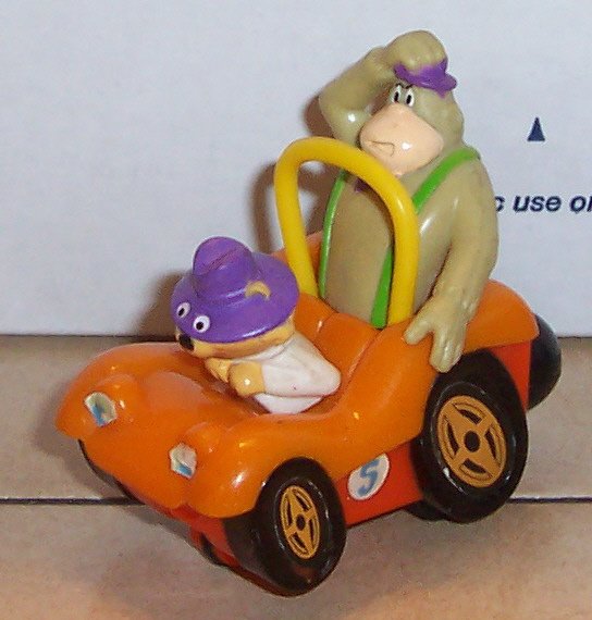 Thumbnail of 1997 burger King Cartoon Network Wacky Racers Manilla Gurilla Happy Meal Toy