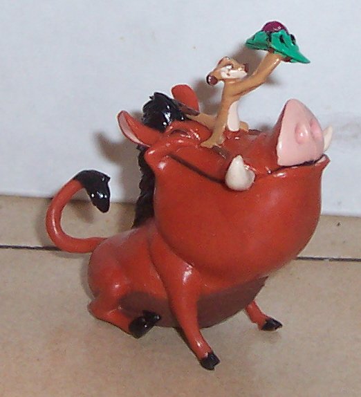 Thumbnail of Disney LION KING Pumbaa pvc Figure by applause
