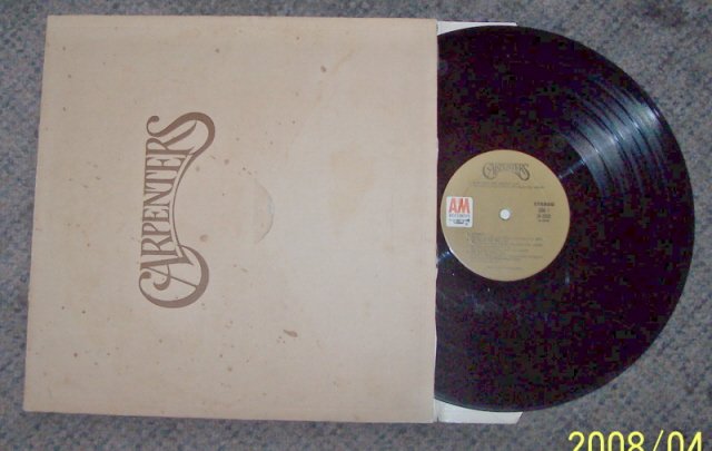 Thumbnail of Carpenters Record LP Vinly A&M SP 3502