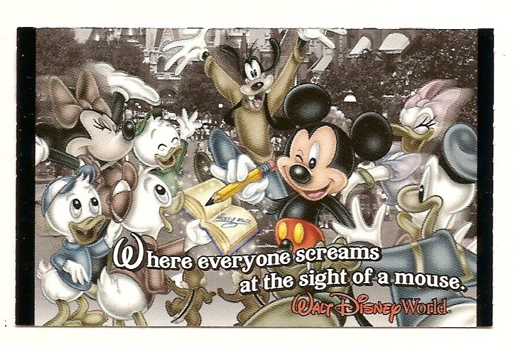 Thumbnail of walt disney world Used ticket Mickey Mouse #3
