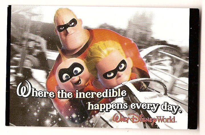 Thumbnail of walt disney world Used ticket The Incredibles