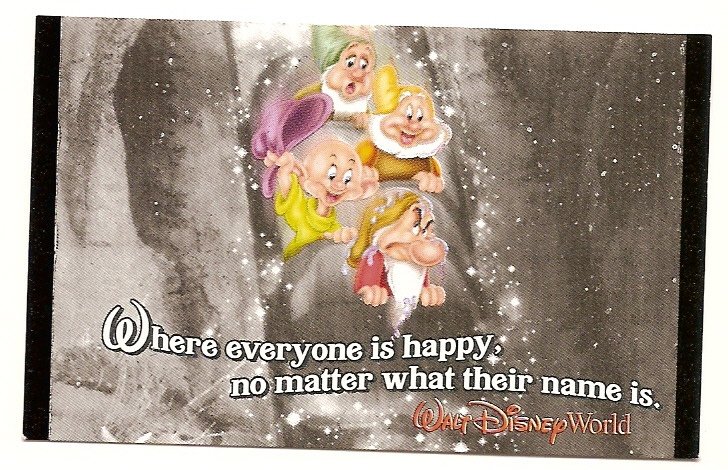 Thumbnail of walt disney world Used ticket Snow White & the Seven Dwarfs