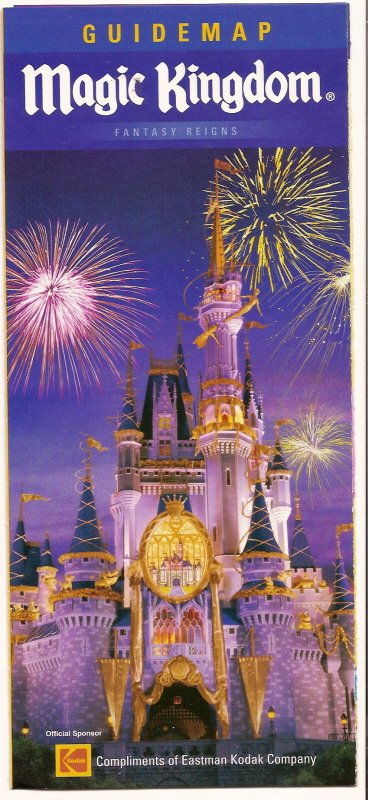 walt disney magic kingdom map. Thumbnail of 2006 walt disney