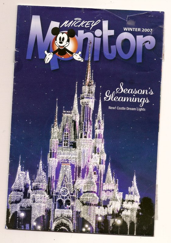 Thumbnail of annual pass holder Mickey Monitor brochure winter 2007