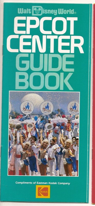 Thumbnail of 1987 walt Disney WOrld Epcot Center Guide Book Vintage brochure