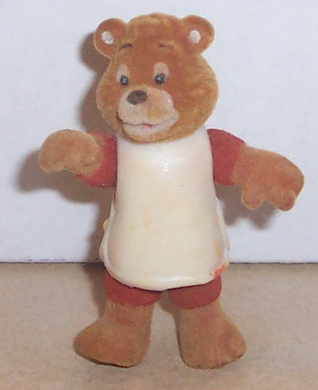 Thumbnail of Teddy Ruxpin Felt Poseable Figure RARE HTF Vintage 80's