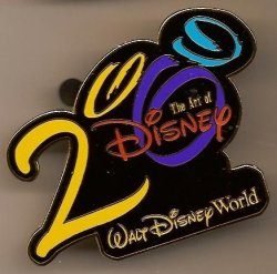 Thumbnail of The art of Disney Millennium 2000 Black Rare HTF Disney Pin