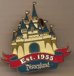 Thumbnail of disneyland 2005 Est. 1955 Pin Cinderellas Castle Disney Pin