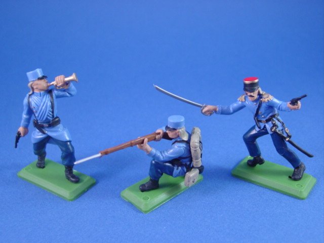 Britains Deetail DSG Toy Soldiers Special Custom Set WWI French Infantry 