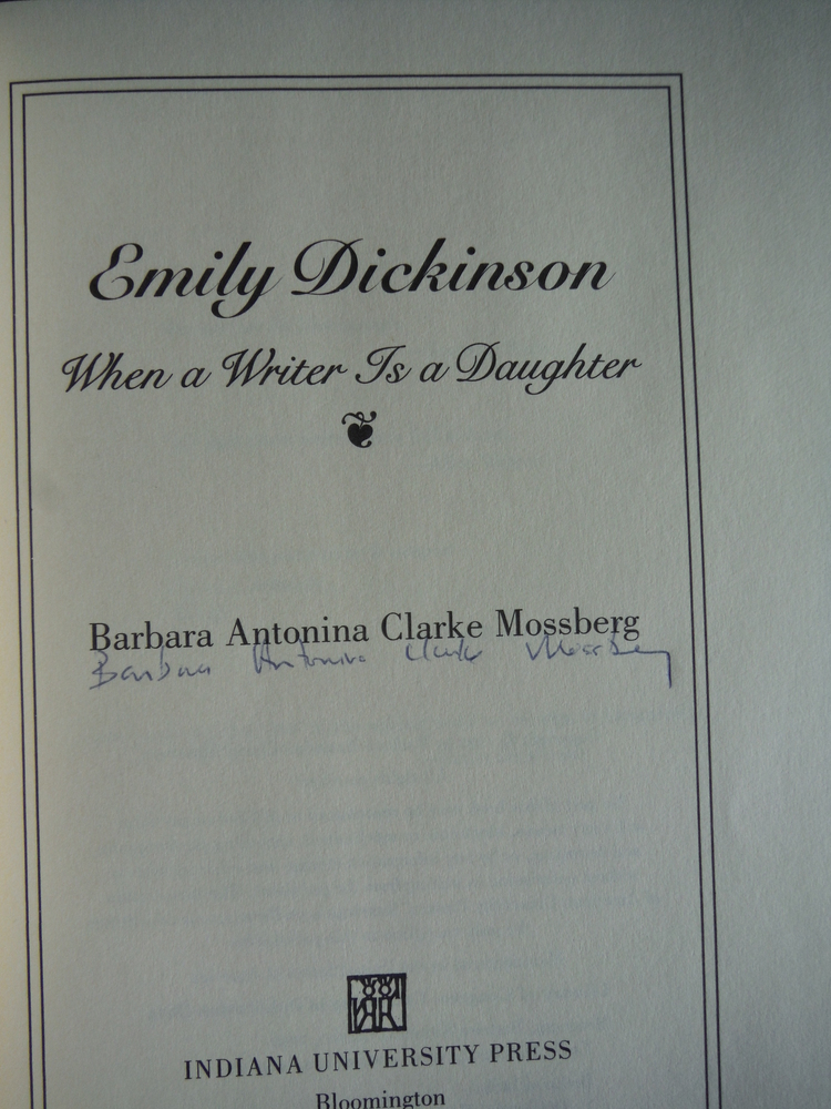 Image 2 of Emily Dickinson: When a Writer Is a Daughter