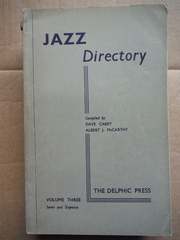 Image 2 of JAZZ DIRECTORY. The Directory of Recorded Jazz and Swing Music (Six Volumes)