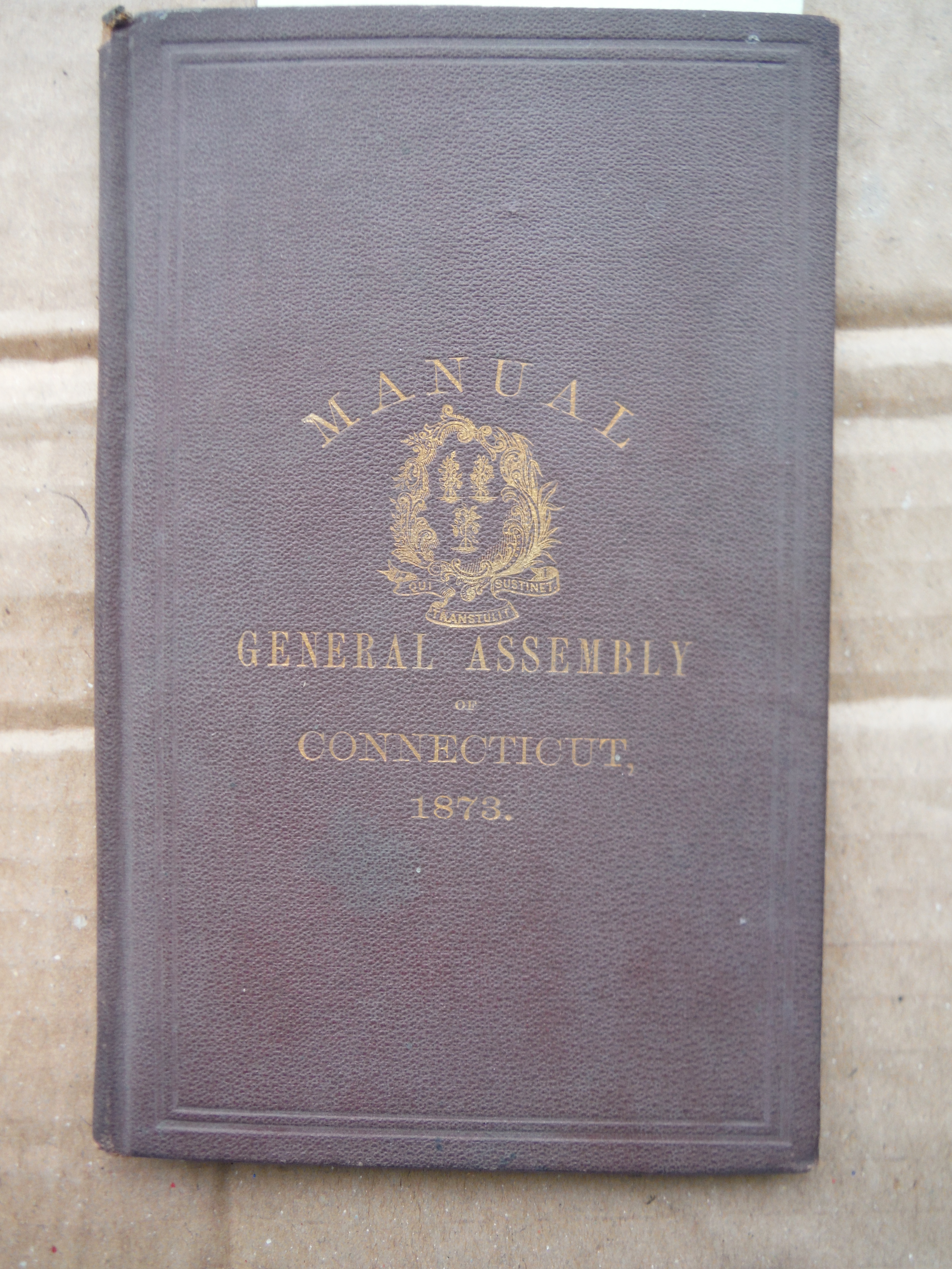 Manual of the General Assembly of Connecticut 1873 