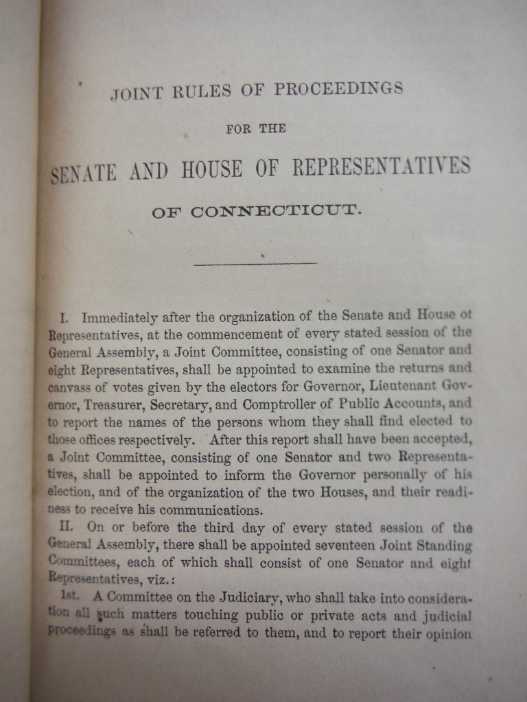 Image 2 of Manual of the General Assembly of Connecticut 1873 