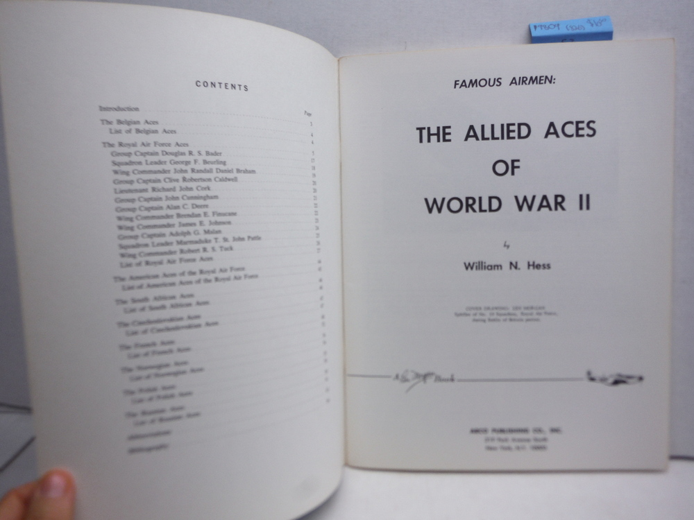 Image 1 of The Allied Aces Of World War II 2 (Famous Airmen Series)