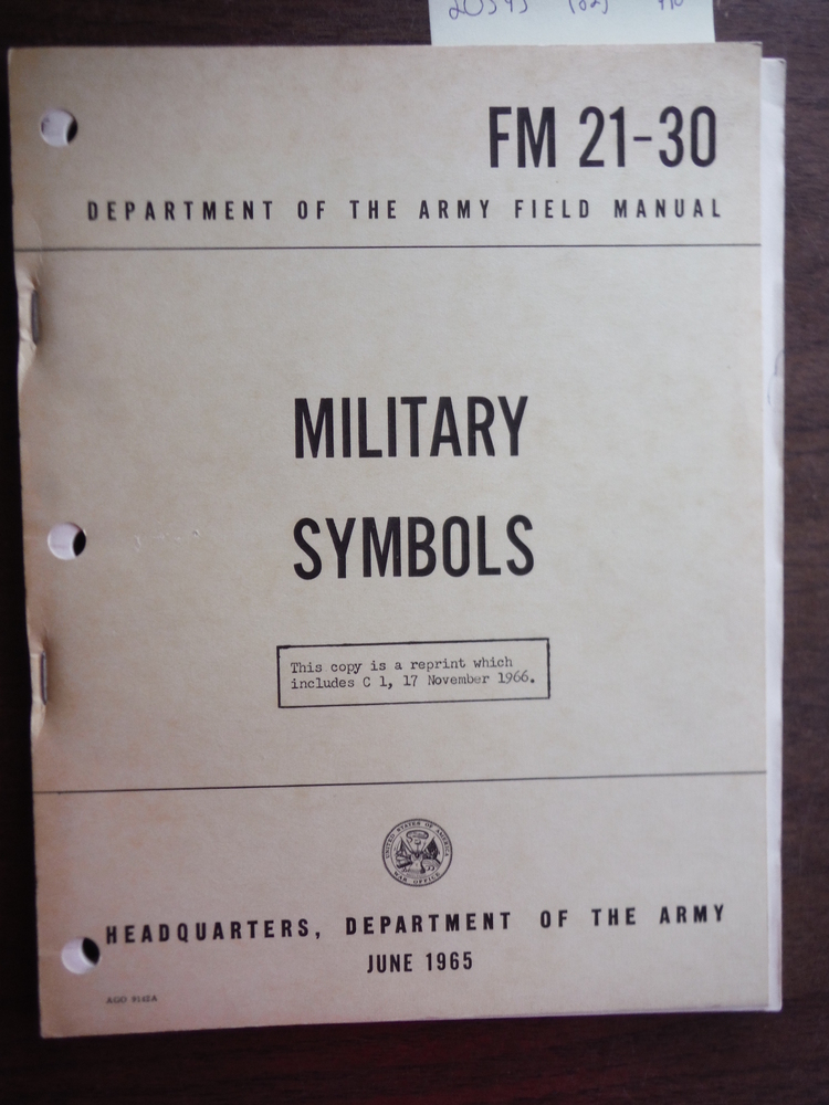 Image 0 of FM 21-30 (1965) MILITARY SYMBOLS