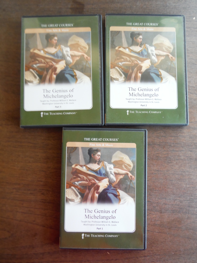 The Genius of Michelangelo DVD set, no book,