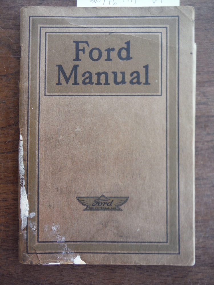Image 0 of Ford Manual for Owners and Operators of Ford Cars