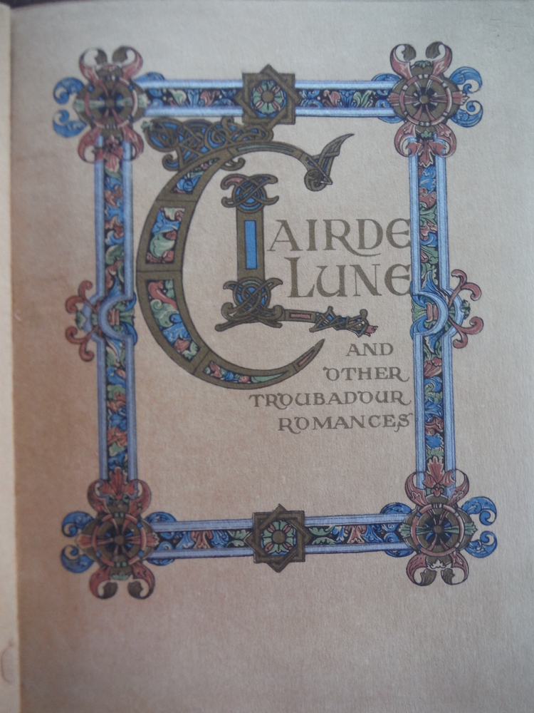 Image 1 of Claire de Lune and Other Troubadour Romances