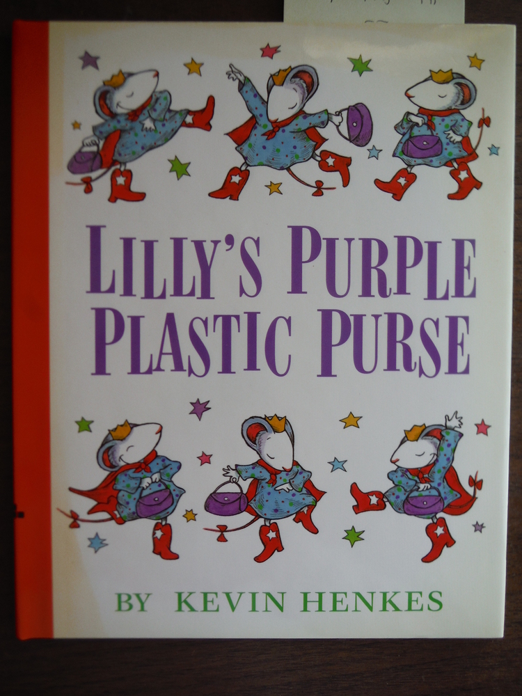 Image 0 of Inscribed: Lilly's Purple Plastic Purse
