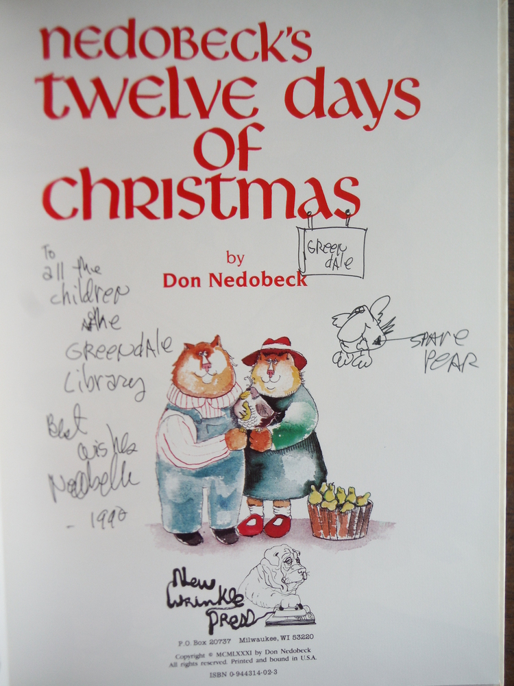 Image 1 of Nedobeck's Twelve Days of Christmas