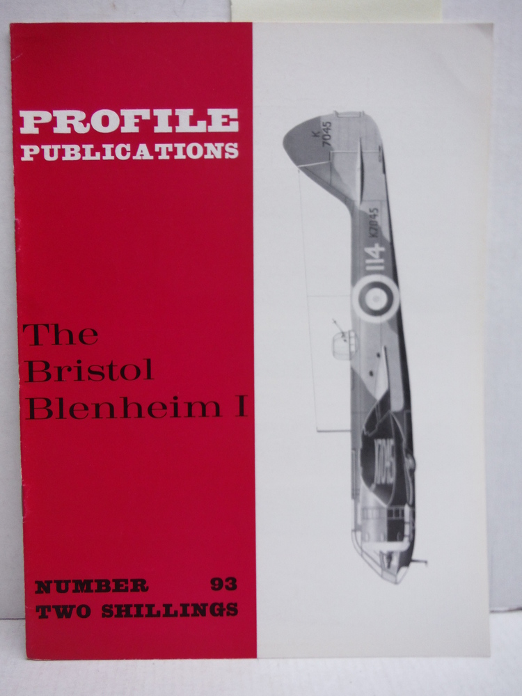 The Bristol Blenheim I. Profile Publications Number 93