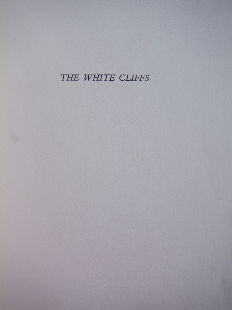 Image 1 of The White Cliffs (Limited Edition