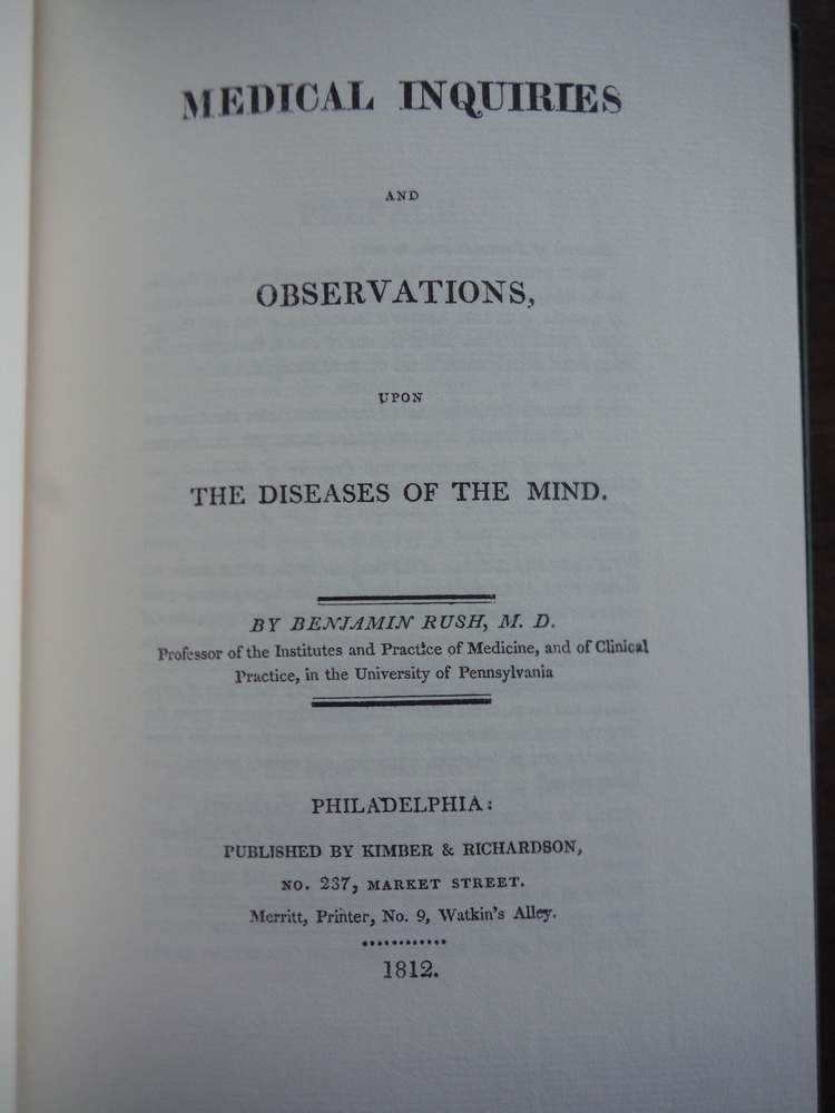 Image 1 of Medical inquiries and observations on the diseases of the mind