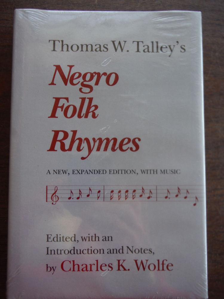 Image 0 of Thomas W Talley's Negro Folk Rhymes