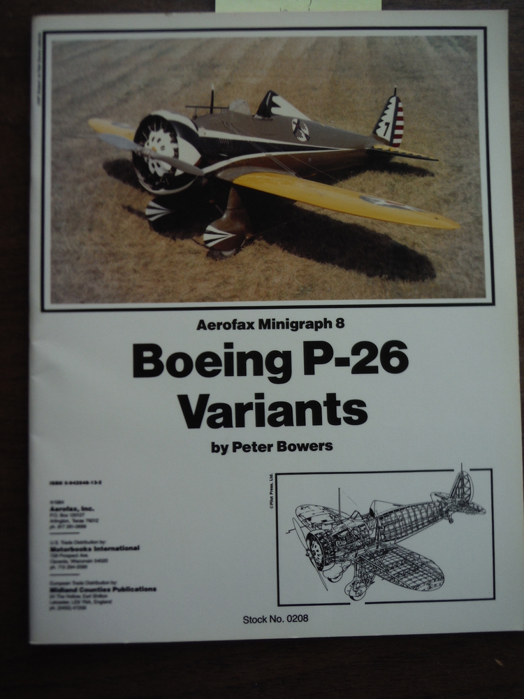 Image 0 of BOEING P-26 VARIANTS - AEROFAX MINIGRAPH 8