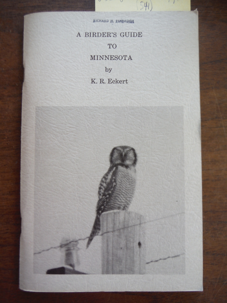 Image 0 of A Birder's Guide to Minnesota [First Edition]