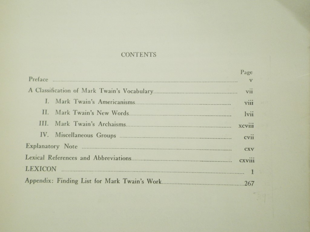Image 1 of A Mark Twain Lexicon (The University of Missouri Studies A quarterly of Research