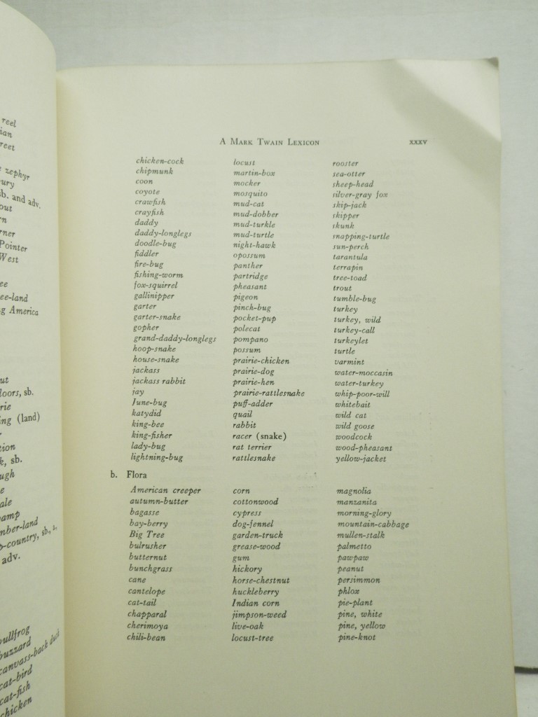Image 2 of A Mark Twain Lexicon (The University of Missouri Studies A quarterly of Research