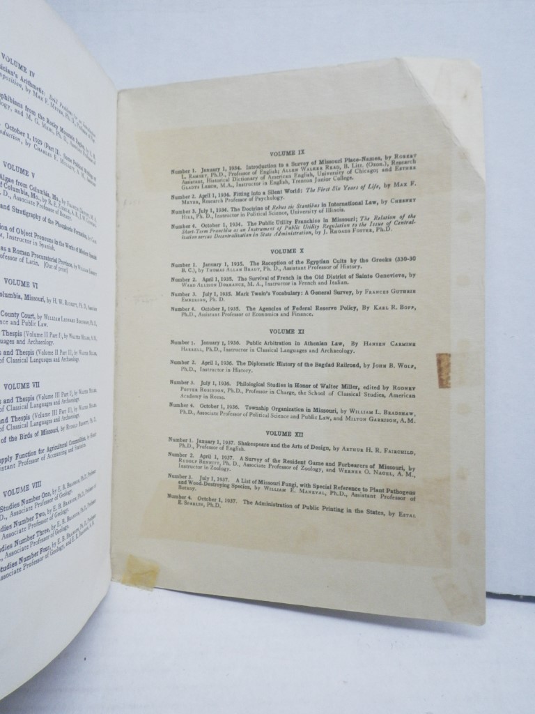 Image 5 of A Mark Twain Lexicon (The University of Missouri Studies A quarterly of Research