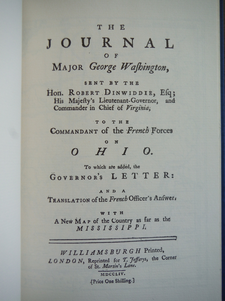 Image 1 of The Journal of Major George Washington