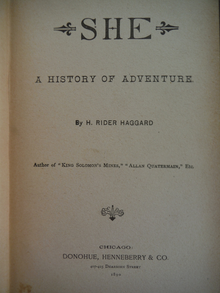 Image 1 of She A History of Adventure (Caxton Edition)