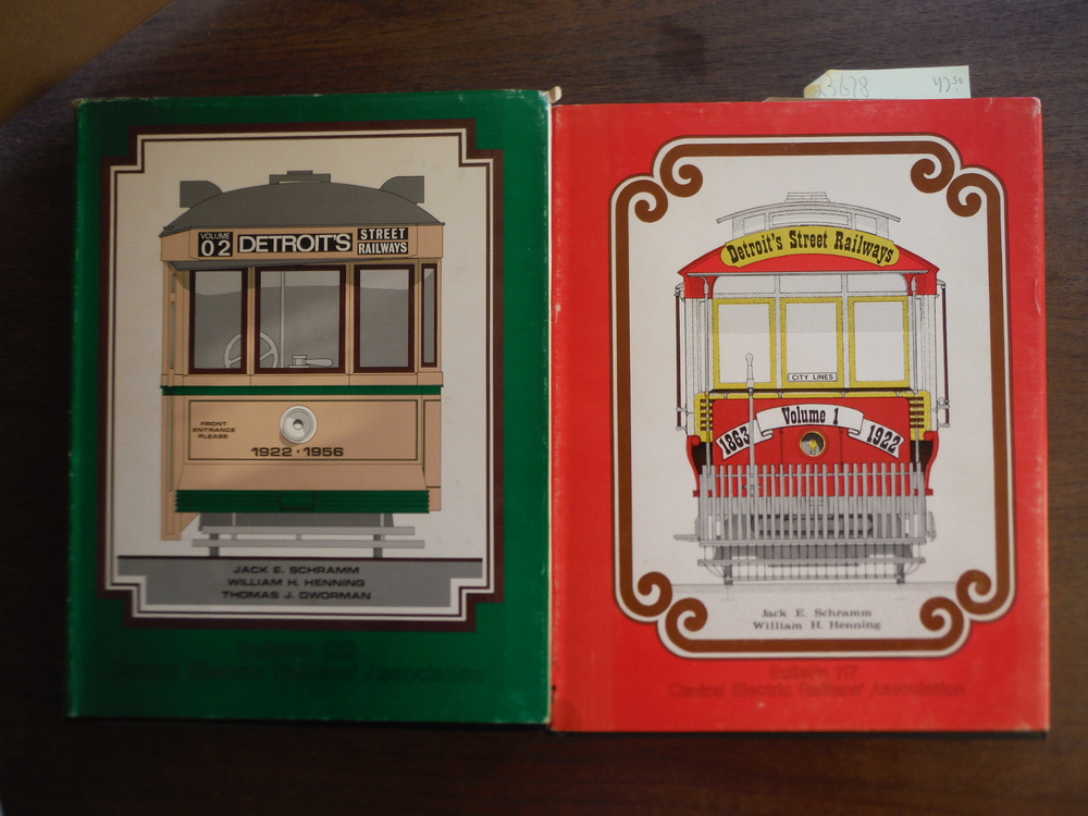 Image 1 of Detroit's Street Railways Volume One(1863-1922) and Two(1922-1956) Two Volume Se