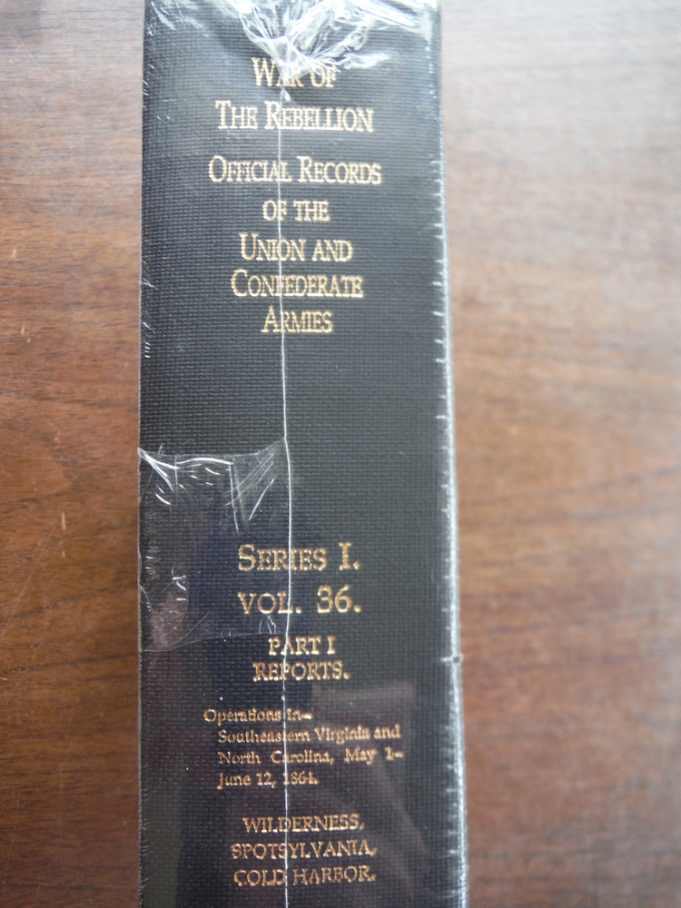 Image 1 of Official Records of the Union and Confederate Armies Series I Vol. 36 Part I Rep