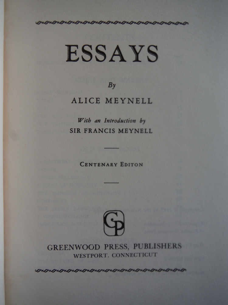Image 1 of Essays.