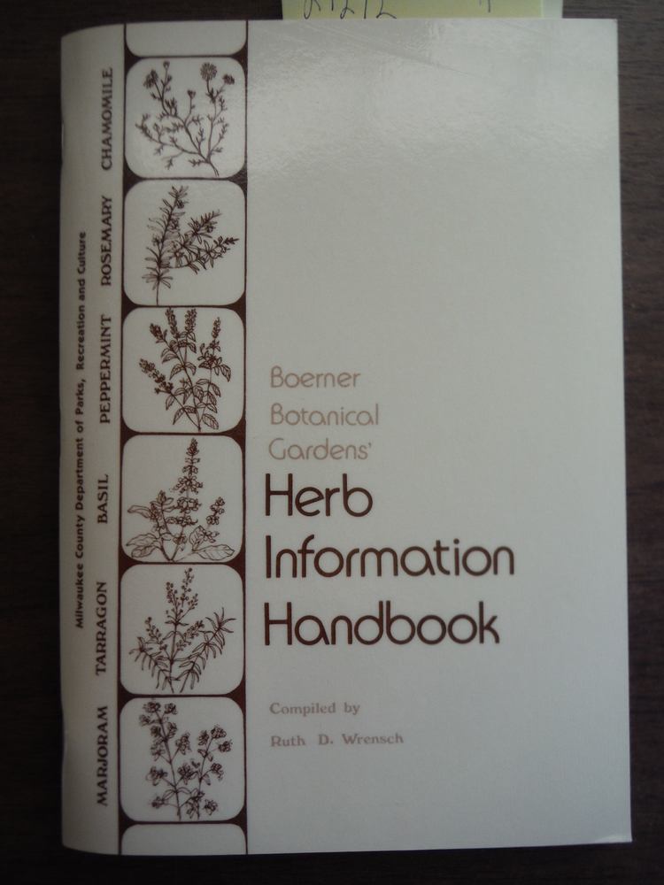 Image 0 of Boerner Botanical Gardens' Herb Information Handbook