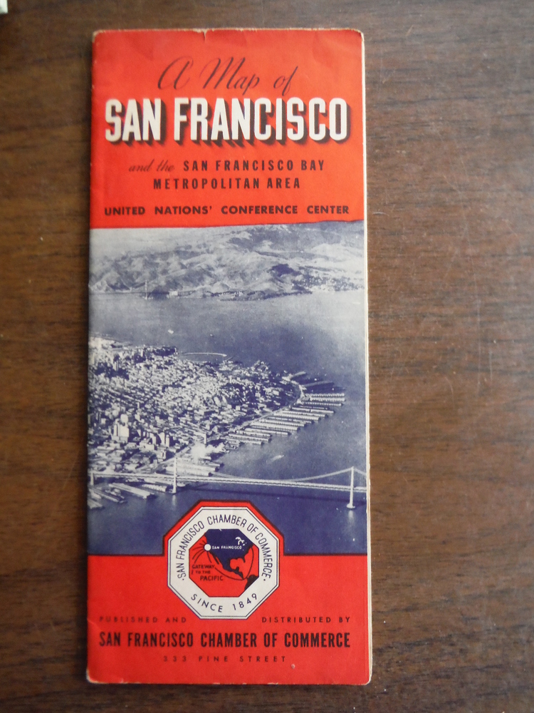 Image 2 of A Map of San Francisco and the San Francisco Bay Metropolitan Area by San Franci