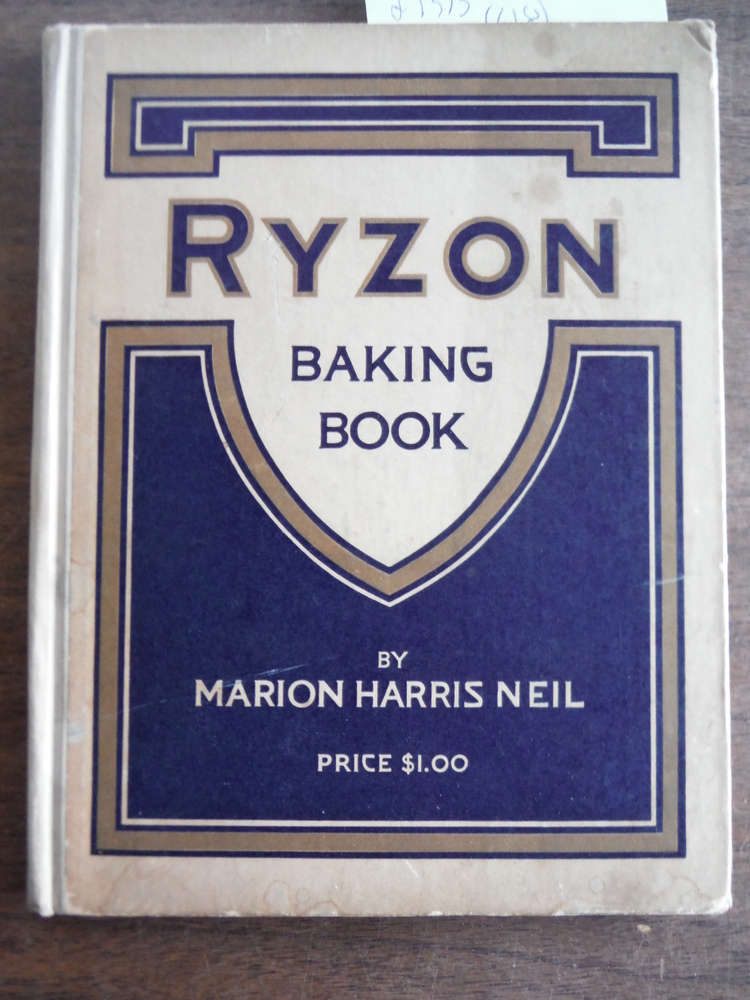 Image 0 of Ryzon Baking Book. a Practical Manual for the Preparation of Food Requiring Baki